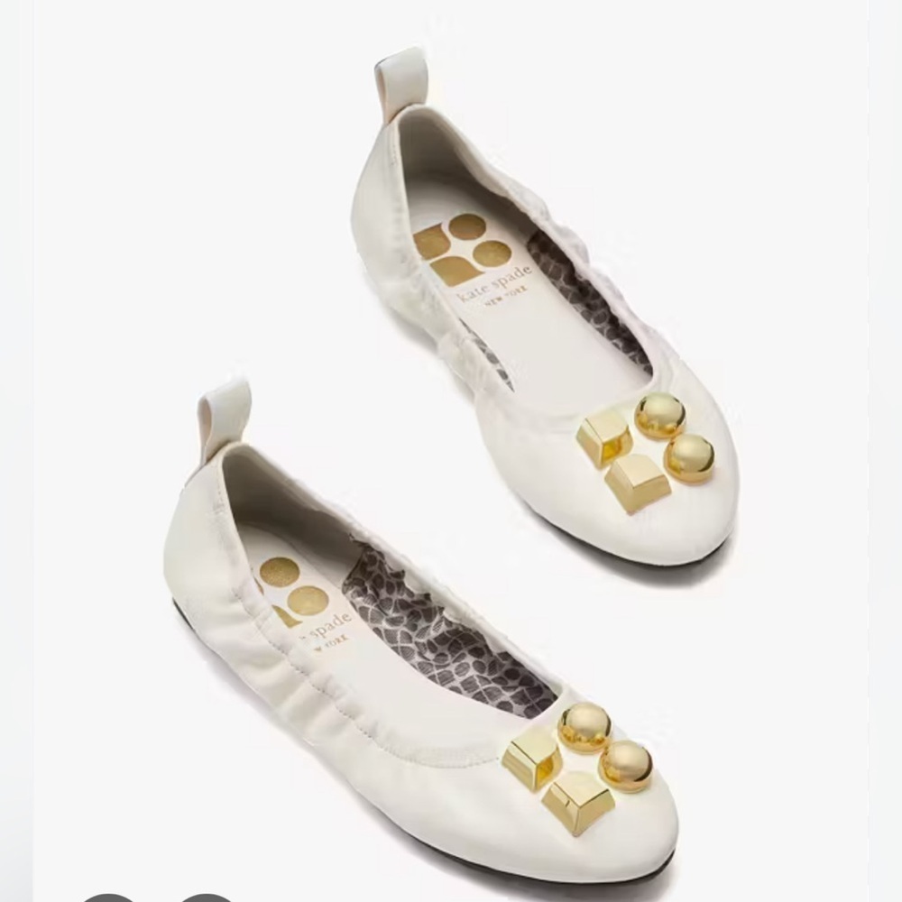 LIKE NEW Kate Spade Noel Ballet Flat - Picture 1 of 10